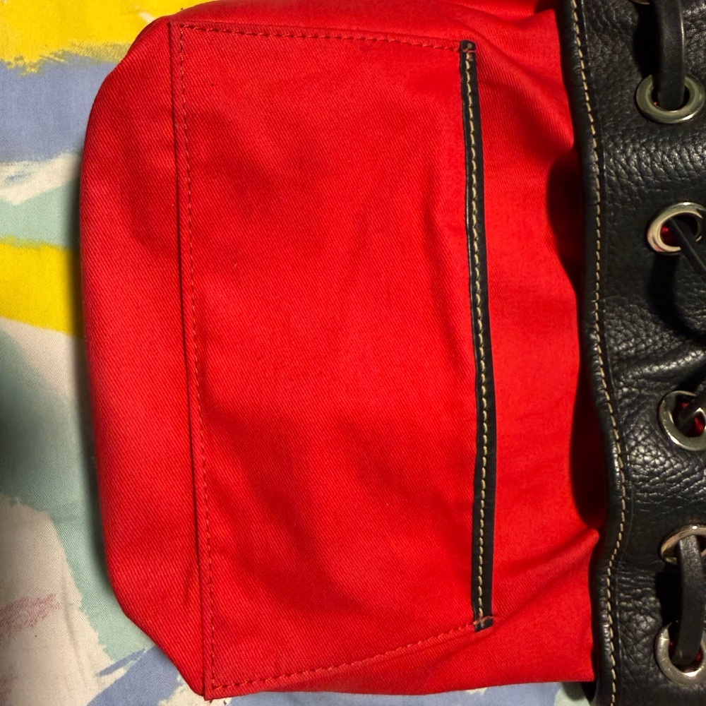Dooney & Bourke Black Drawstring Bag - Picture 6 of 10
